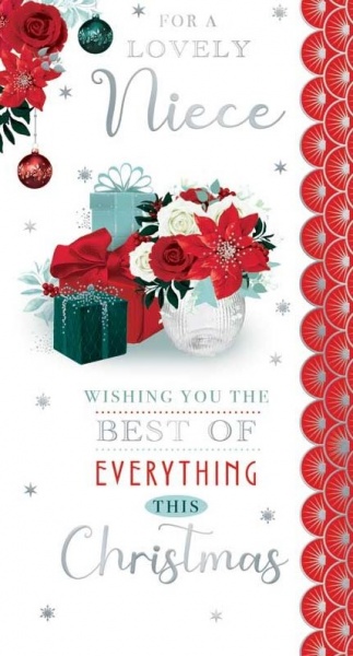 Best Of Everything Niece Christmas Card