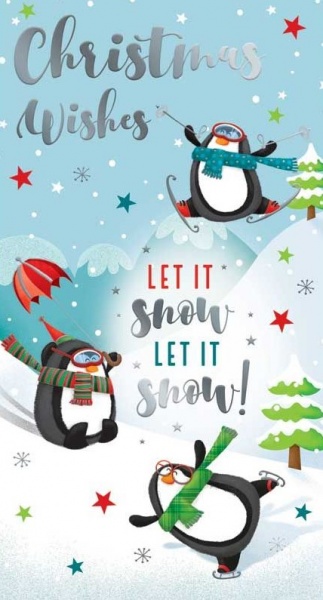 Let It Snow Christmas Card