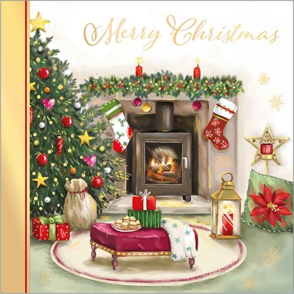 Festive Comfort Christmas Cards Pack Of 24