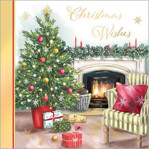 Festive Comfort Christmas Cards Pack Of 24