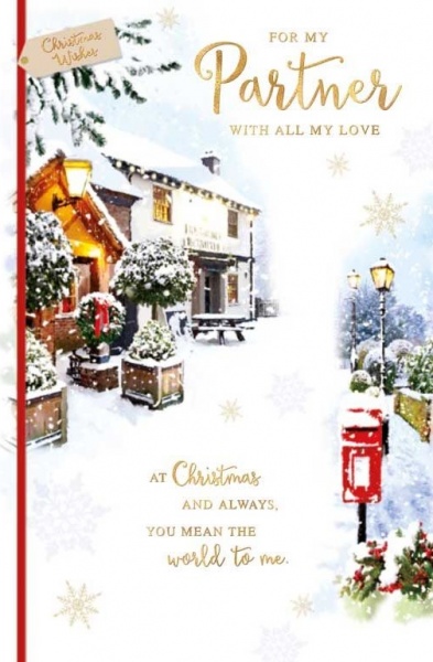 At Christmas & Always Partner Christmas Card