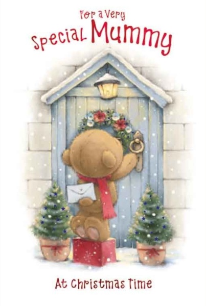 Christmas Visitor Mummy Christmas Card