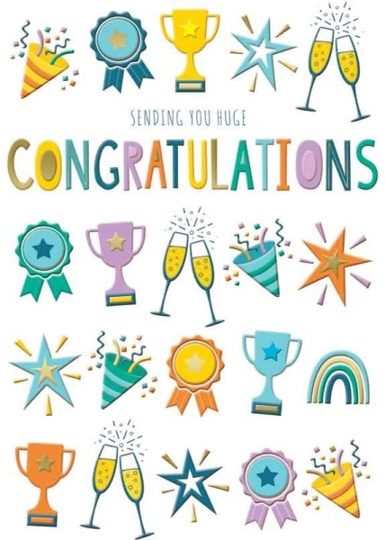 Congratulations Icons Congratulations Card