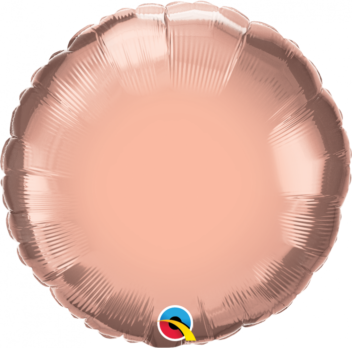 Rose Gold 18'' Round Foil Balloon