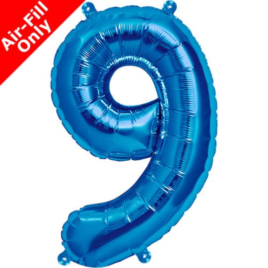 Number Nine 16'' Foil Balloon