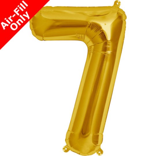 Number Seven 16'' Foil Balloon