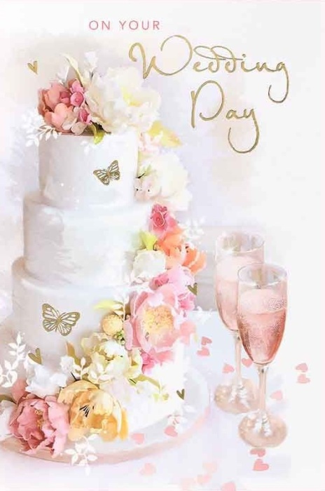 Wedding Cake Wedding Card