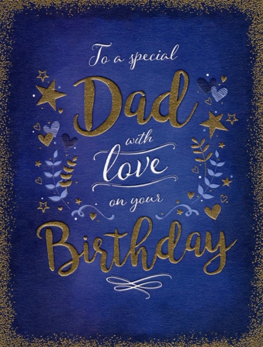 A Special Dad Birthday Card