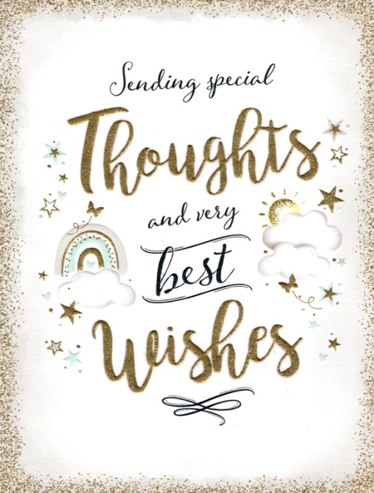 Sending Special Thoughts Thinking Of You Card