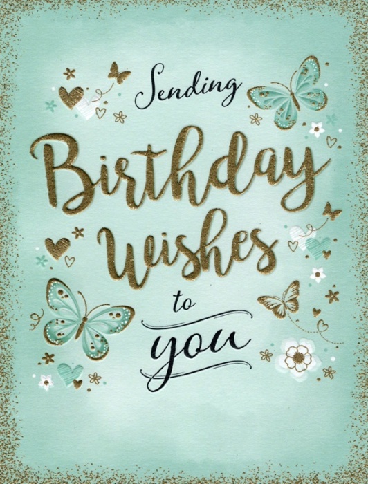 Butterflies Birthday Card