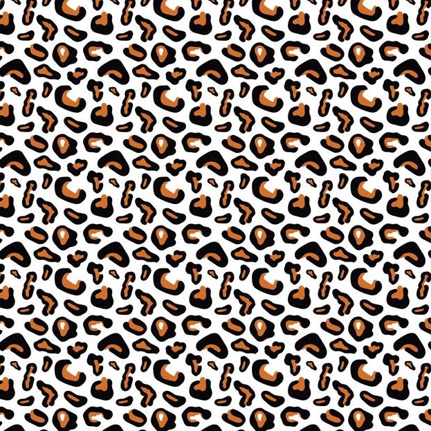 Leopard Print Gift Wrap Sheet