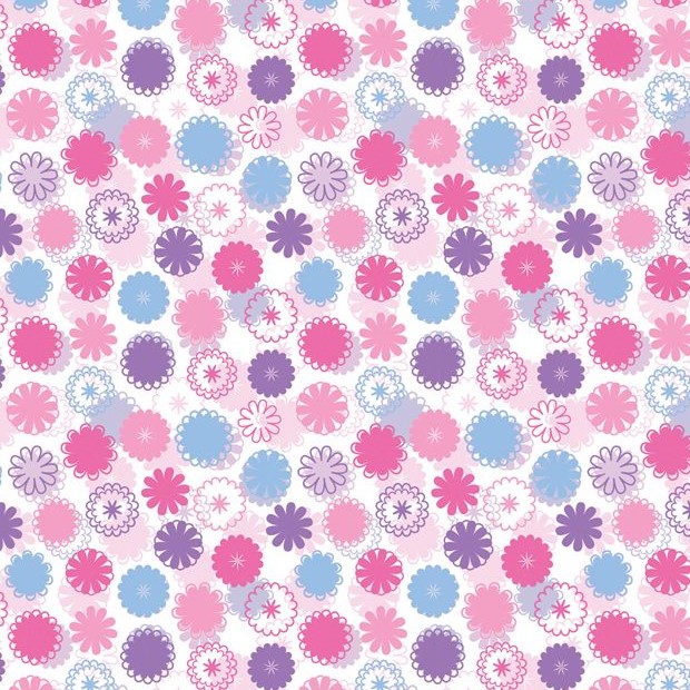 Spiro Flowers Gift Wrap Sheet