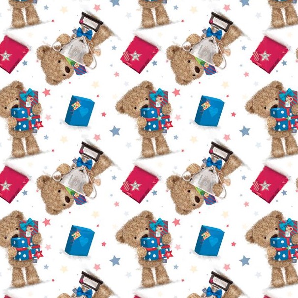 No 1 Bear Gift Wrap Sheet