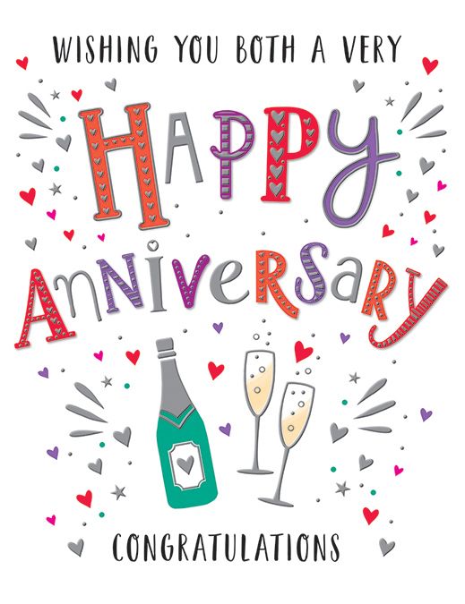 Congratulations Your Anniversary Card