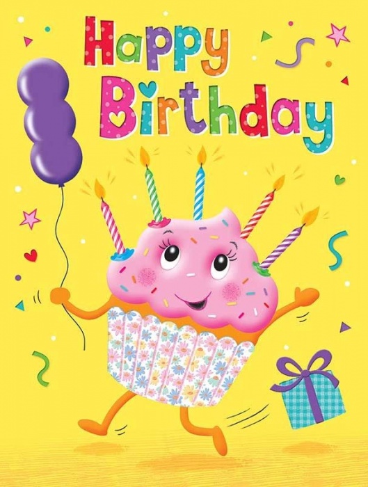 Cupcake Birthday Card