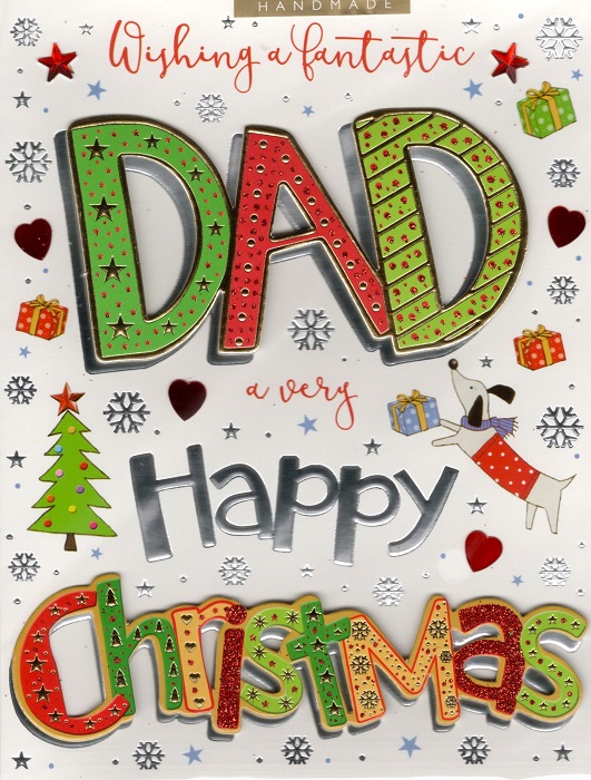 Fantastic Dad Christmas Card