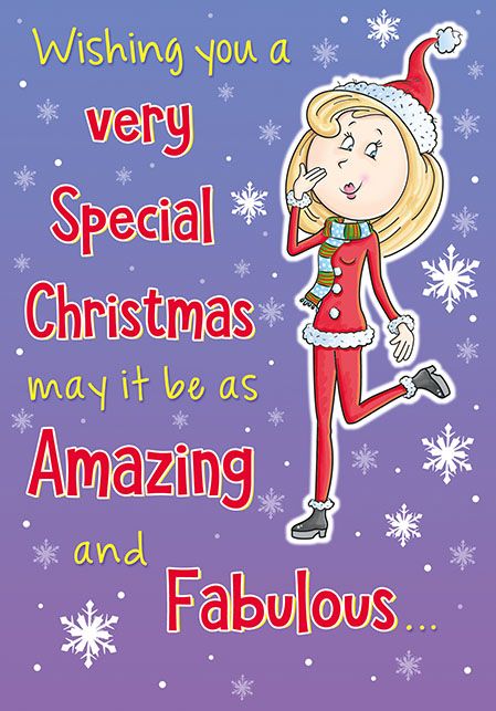 Amazing And Fabulous Christmas Card