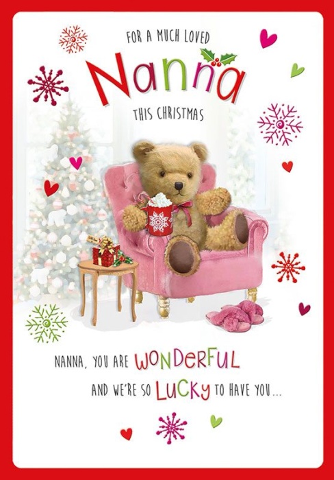 Winter Comforts Nanna Christmas Card