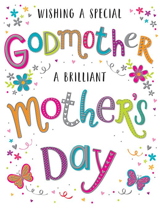 A Special Godmother Mother's Day Card