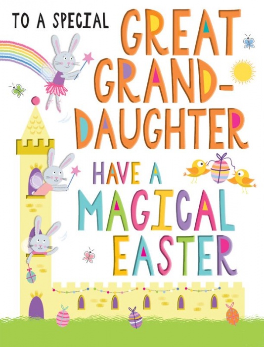 A Magical Easter Great-Grand-Daughter Easter Card