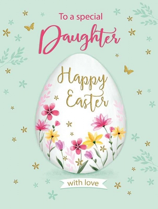 Easter Egg Daughter Easter Card