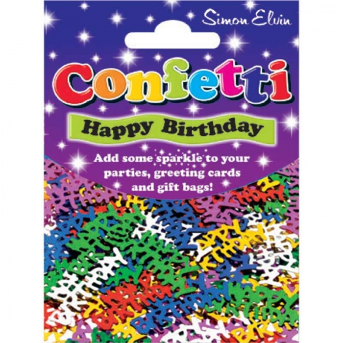 Happy Birthday Confetti