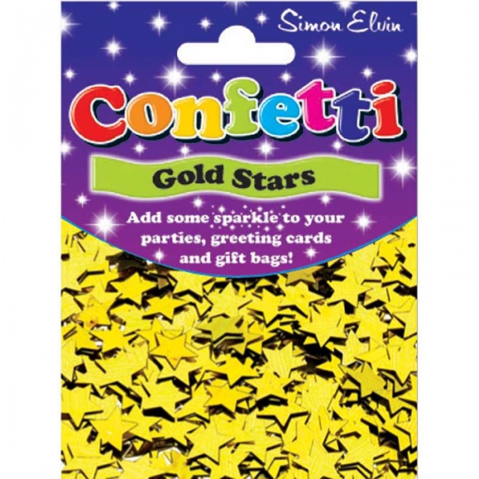 Gold Stars Confetti