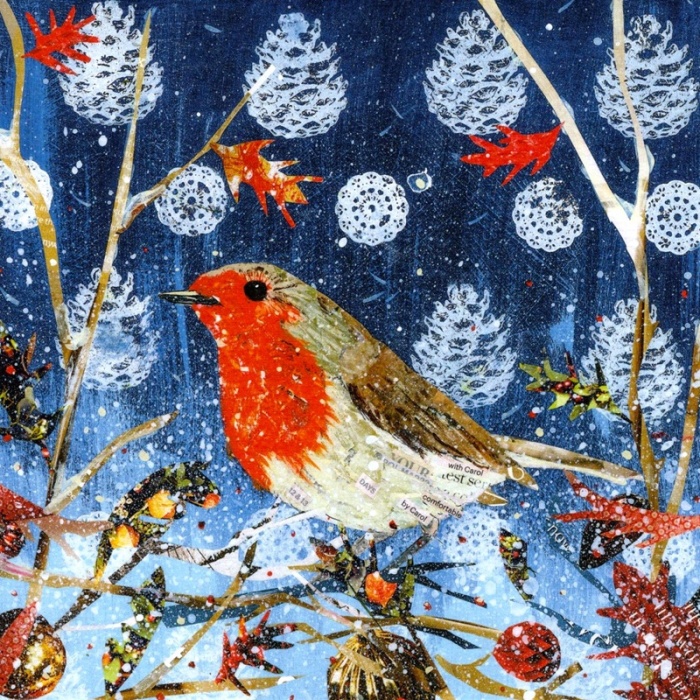 Winter's Surprise Robin & Winter Meadow Pheasant Christmas Cards Pack Of 10