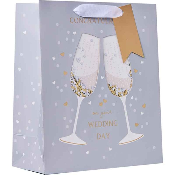 Champagne Confetti Gift Bag