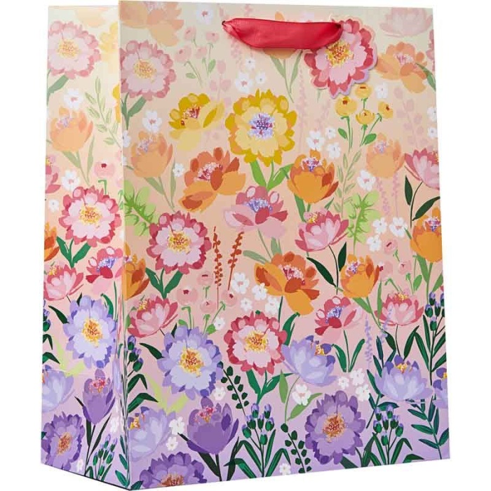 Floral Ombre Gift Bag