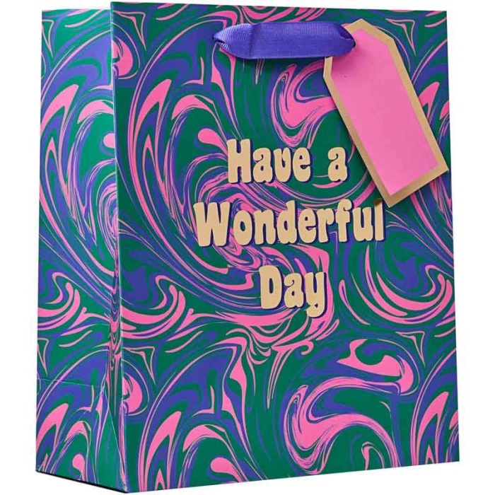 Marbled Gift Bag