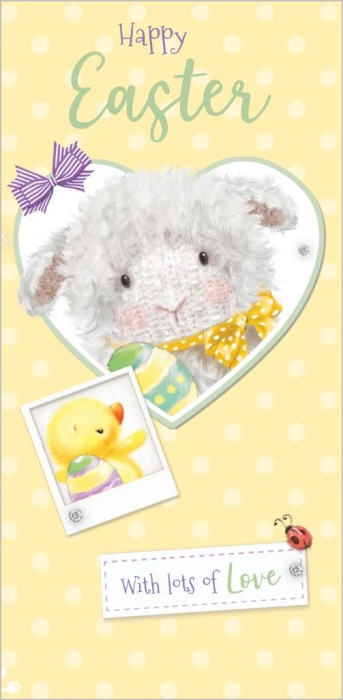 Lamb & Ducks Easter Cards Pack Of 8