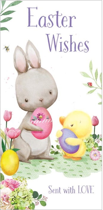 Easter Wishes Easter Cards Pack Of 8