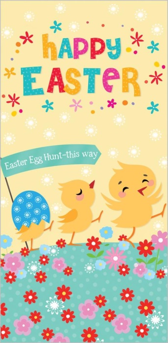 Easter Chicks Easter Cards Pack Of 8