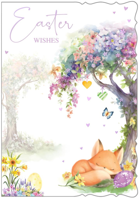 Fox Easter Card