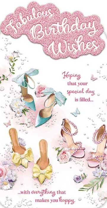 Shoes Birthday Card