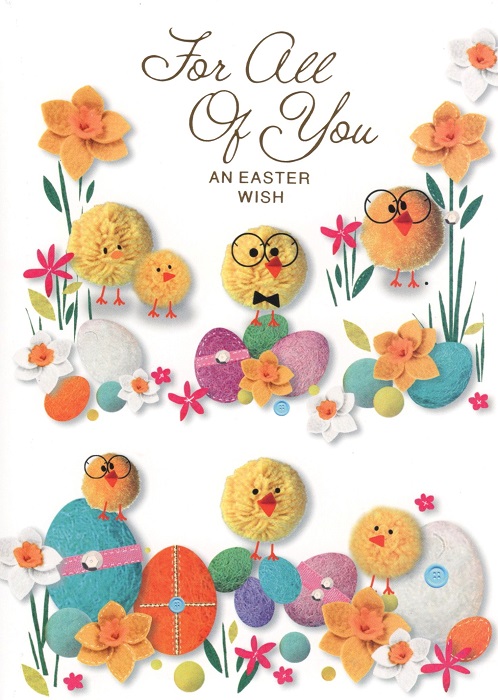 For All Of You Easter Card