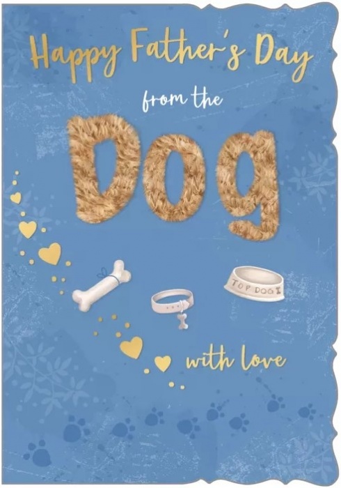 Top Dog Father's Day Card