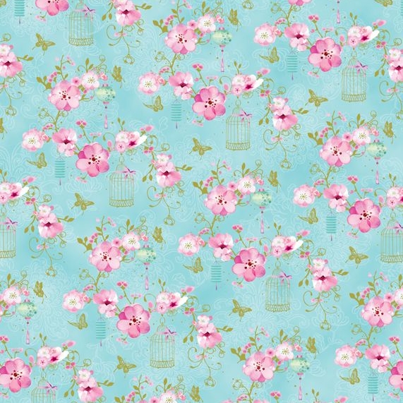 Blossoms Gift Wrap Sheet