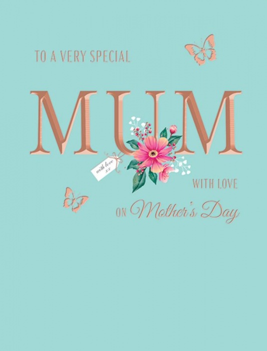 Very Special Mum Mother's Day Card