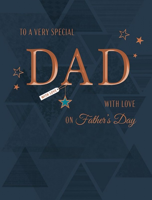 Stars Dad Father's Day Card