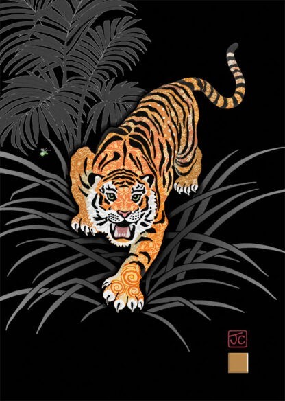 Tiger Greeting Card