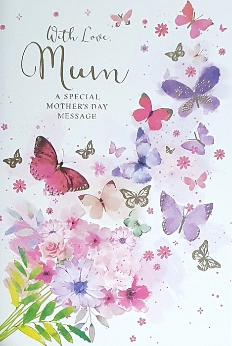 Special Message Mum Mother's Day Card