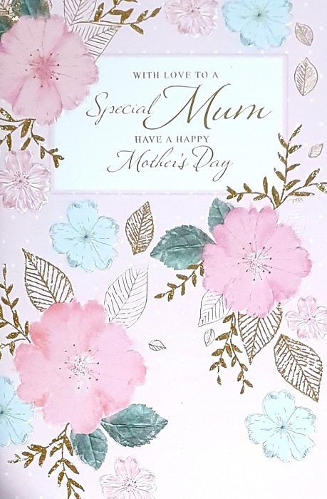 Pretty & Pink Mum Mother's Day Card