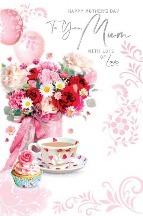 Tea & Cake Mum Mother's Day Card