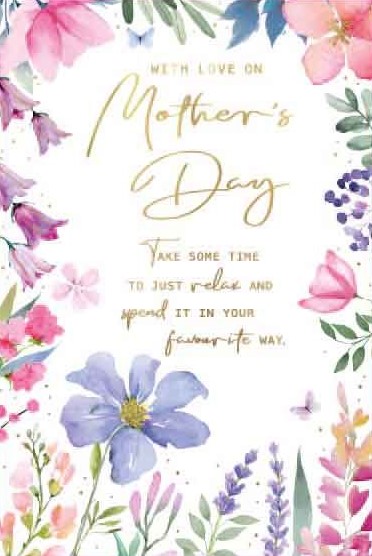 Flowers Mother's Day Card