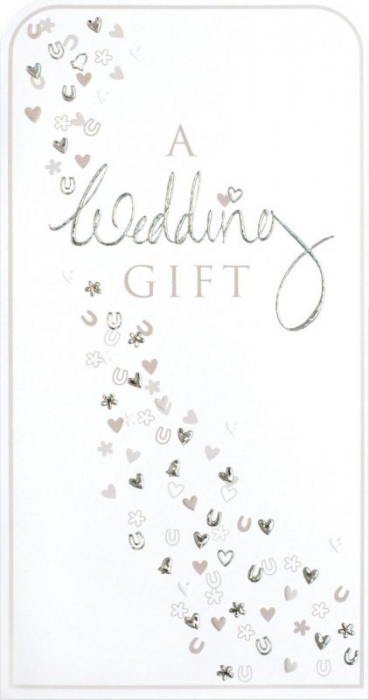 Confetti Money Wallet Wedding Card