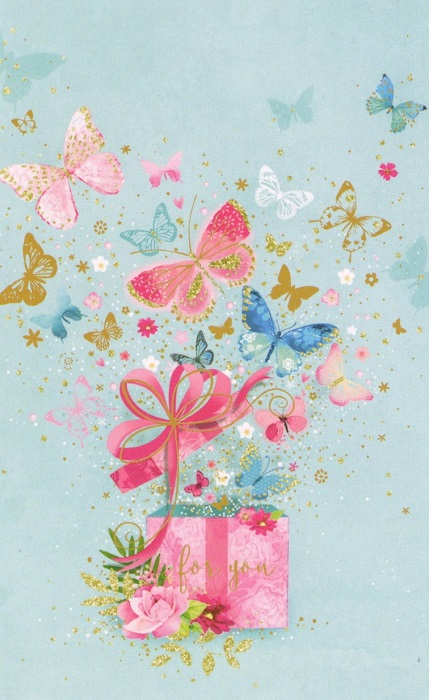 Butterflies Notelets Pack of 8