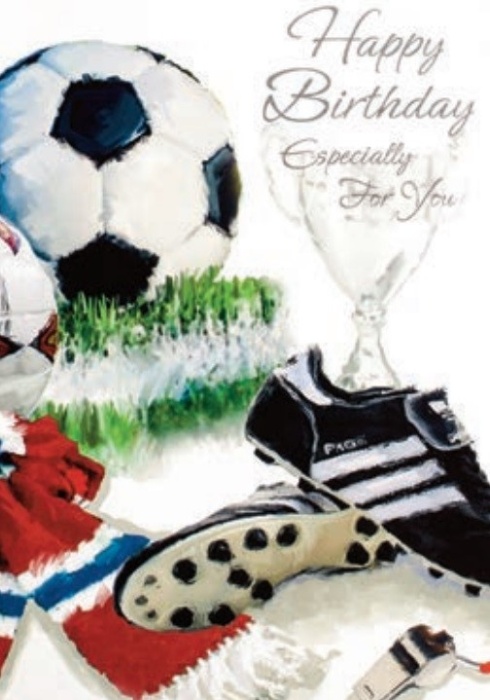 Football Birthday Card