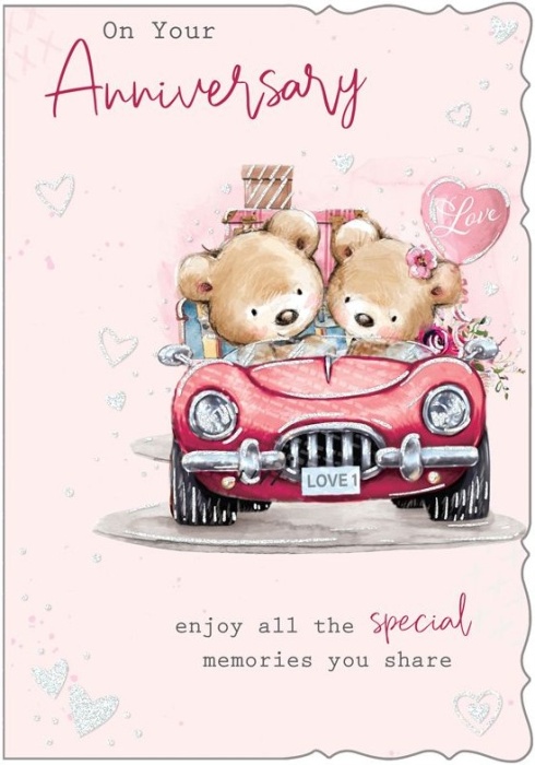 Love 1 Your Anniversary Card